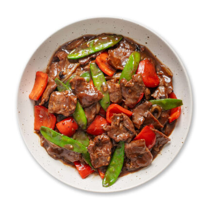 33. Happy Family (Veg, Mix Meat in Black Bean Sauce)